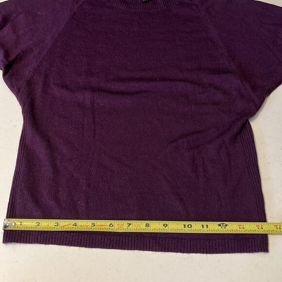 The Limited Purple Wool Blend Sweater - Size Small, 1/2 - 3/4 Sleeve - Picture 10 of 14